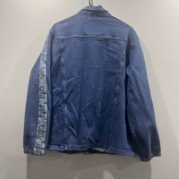 Levis Premium Denim Jacket Men’s Size L Trucker Snap - Picture 10 of 12